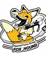 Metal Gear Solid Pin Badge Foxhound Limited Edition